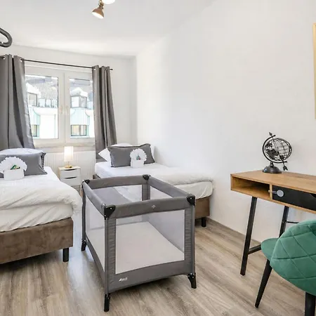 Moderne Fuer 6 Nahe Arena Apartman Gelsenkirchen