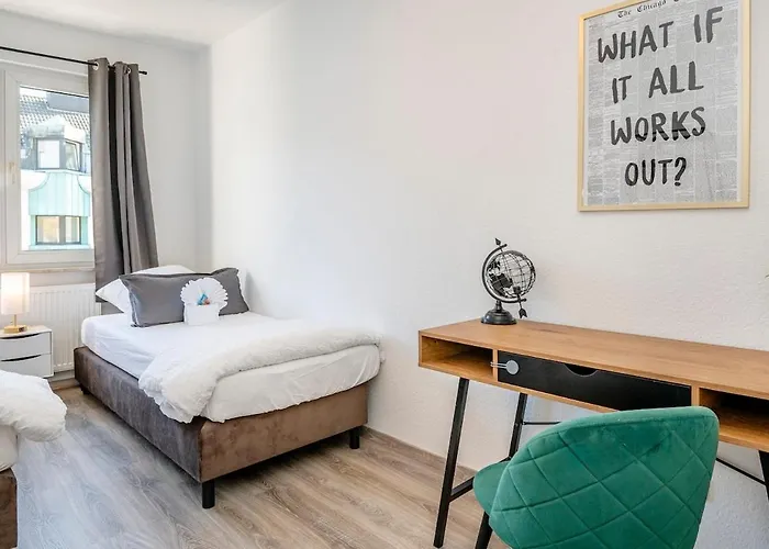 Apartamento Moderne Wohnung Fuer 6 Nahe Arena *