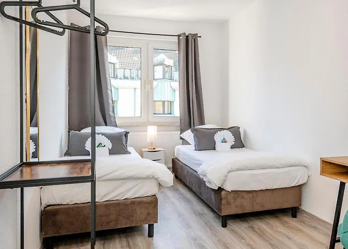 Moderne Wohnung Fuer 6 Nahe Arena Gelsenkirchen