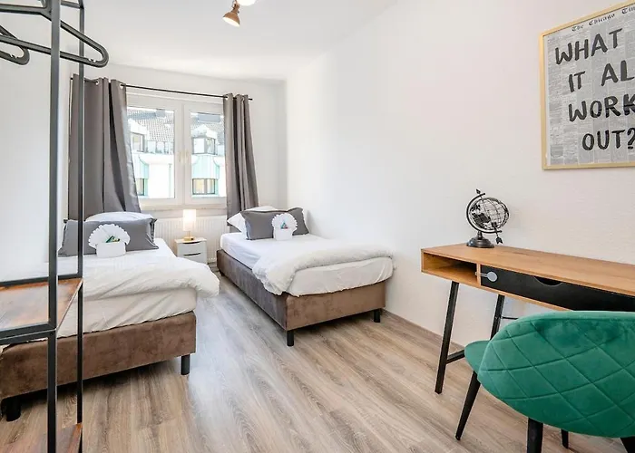Moderne Wohnung Fuer 6 Nahe Arena * Gelsenkirchen