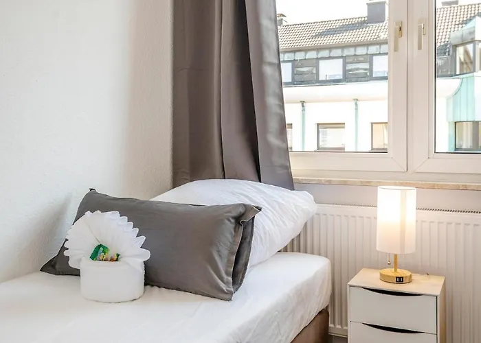 6 Gaeste - Zentrale 2-zi - Naehe Arena Appartement *